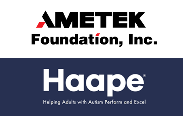 AMETEK Foundation Inc Logo with HAAPE Logo